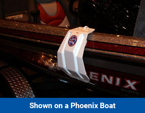 akua bass boat fender shown on a phoenix boat